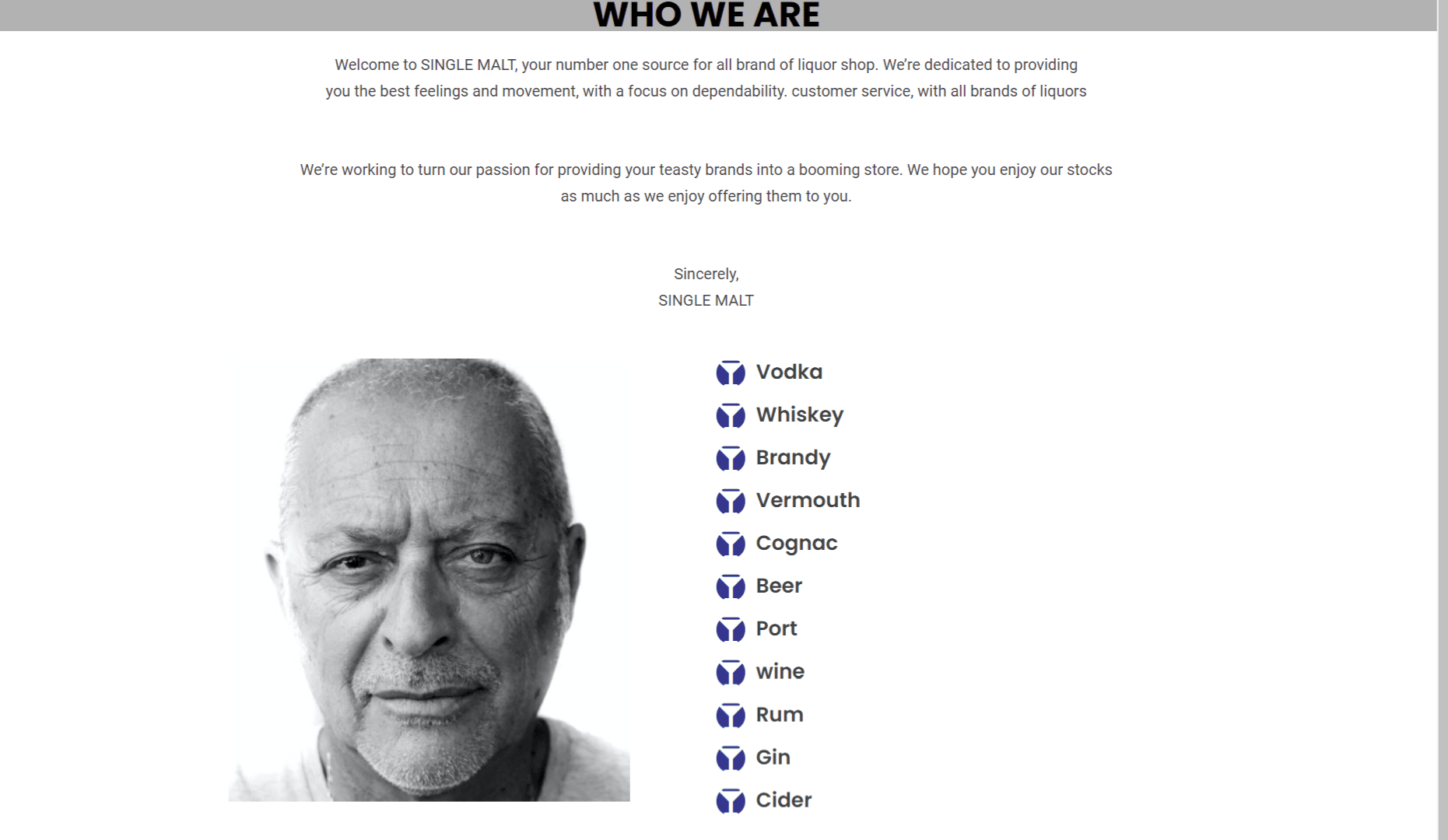 Wine Mart Digital Visiting Card 2 Wine Mart Digital Visiting Card - Image 2