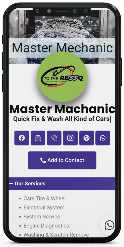 Cars and Vehicle Digital Visiting Card 1 Cars and Vehicle Digital Visiting Card